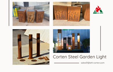 Corten Outdoor Lights